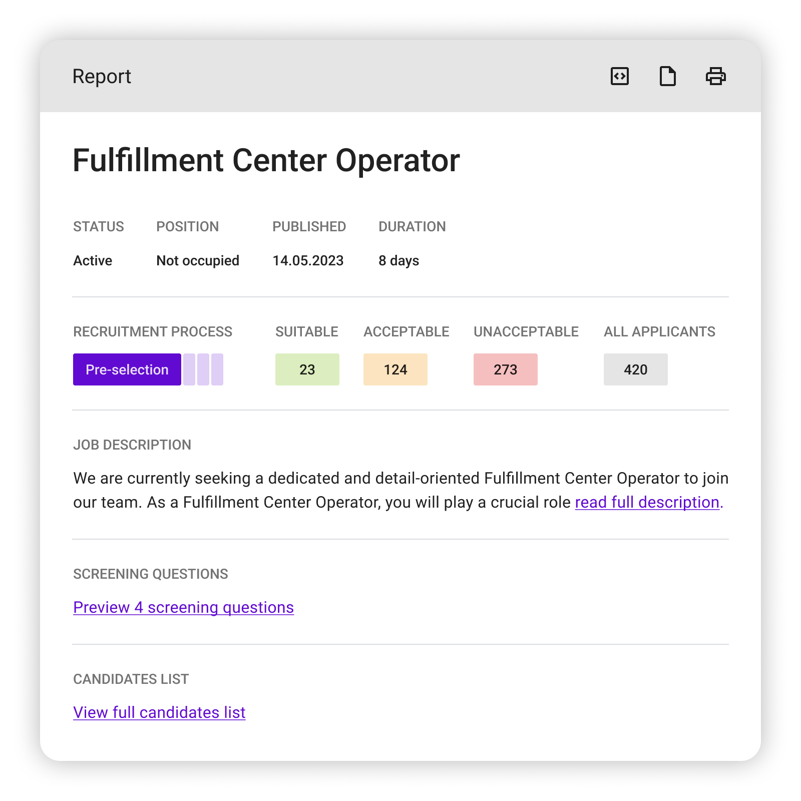 Gain insights with a comprehensive reporting